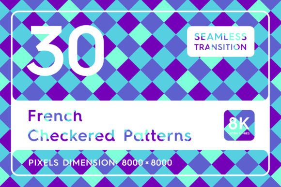 30 French Checkered Patterns