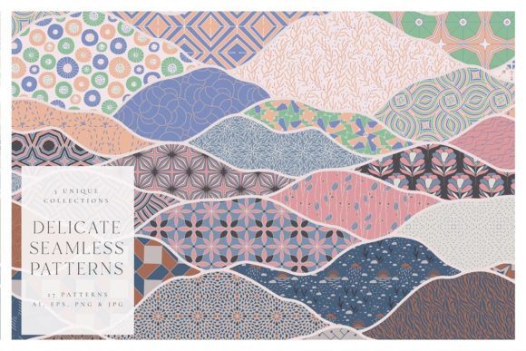 Delicate Seamless Patterns: Timeless Texture for Thoughtful Design