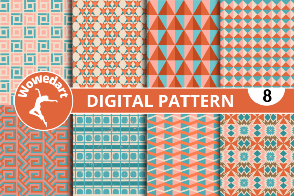 Geometric Digital Paper Patterns Packs: Precision, Versatility, and Creative Confidence