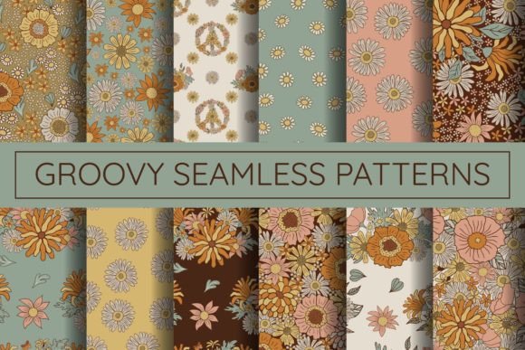 Groovy Seamless Patterns