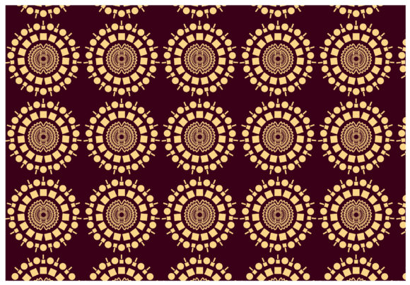 Mandala Seamless Geometric Patterns: Precision, Flexibility, and Creative Scalability in Modern Design