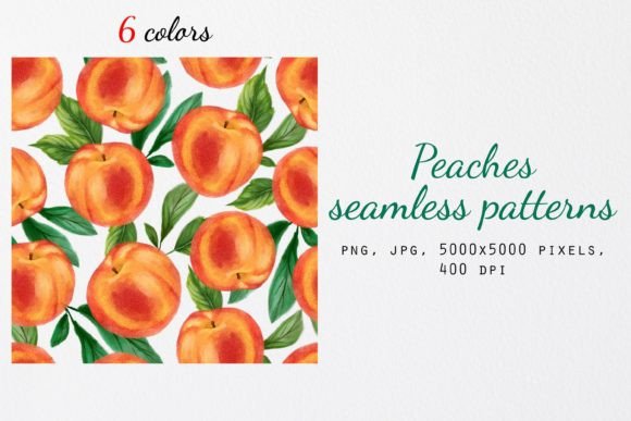 Peaches Seamless Patterns Set: A Practical Evaluation for Designers and Creators