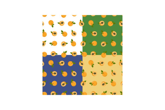 Set of Seamless Patterns with Delicious