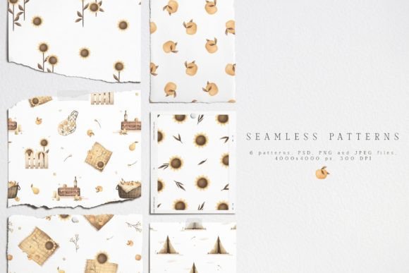 Summer Patterns for Travel and Picnic