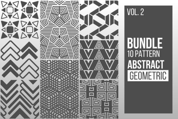Ten Seamless Geometric Patterns Vol. 2: A Practical Resource for Design Integration and Visual Consistency